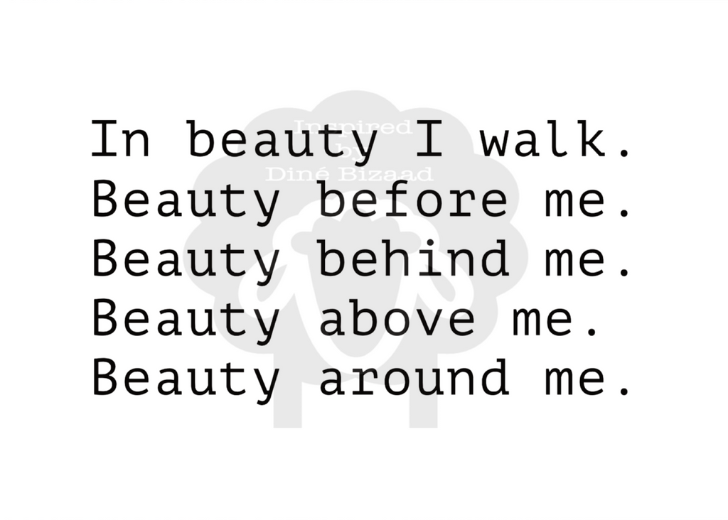 Walk In Beauty Postcard