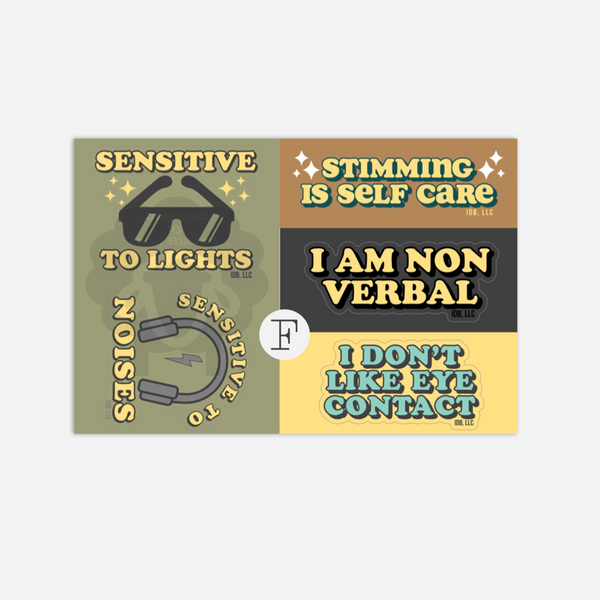 Neurodiversity/ Mental Health Stickers