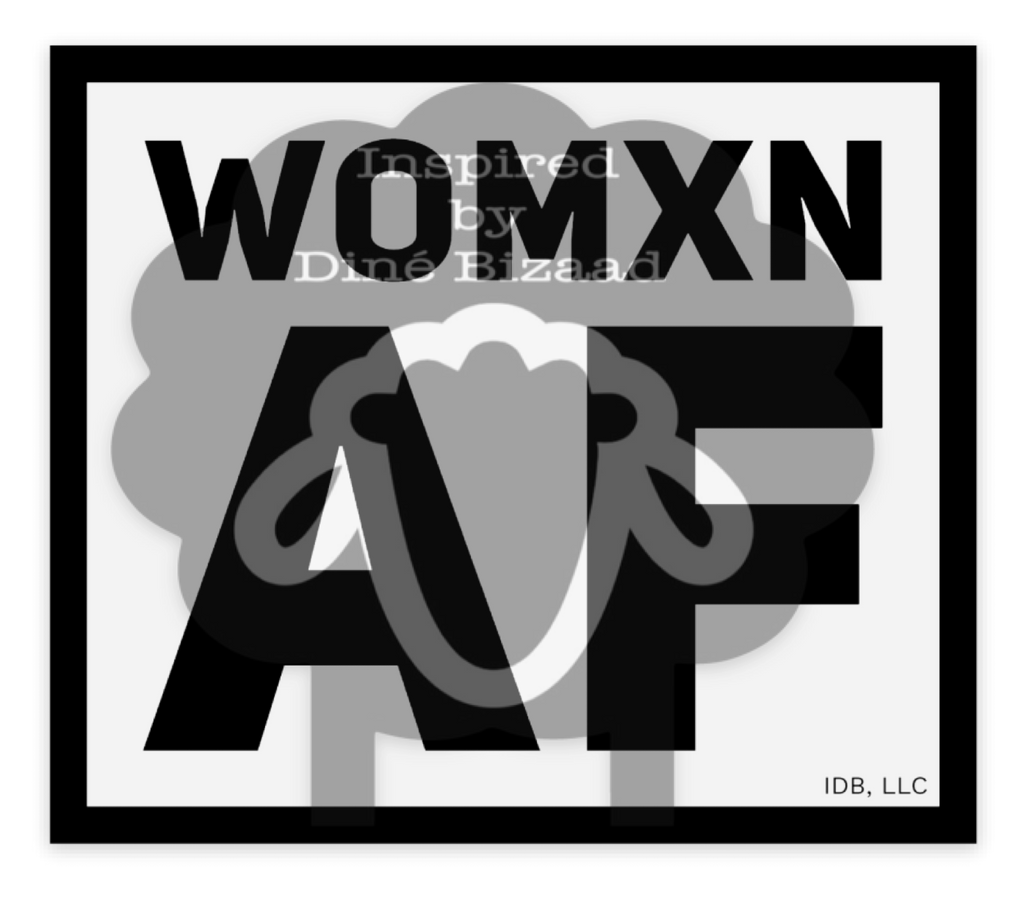 Womxn AF Sticker